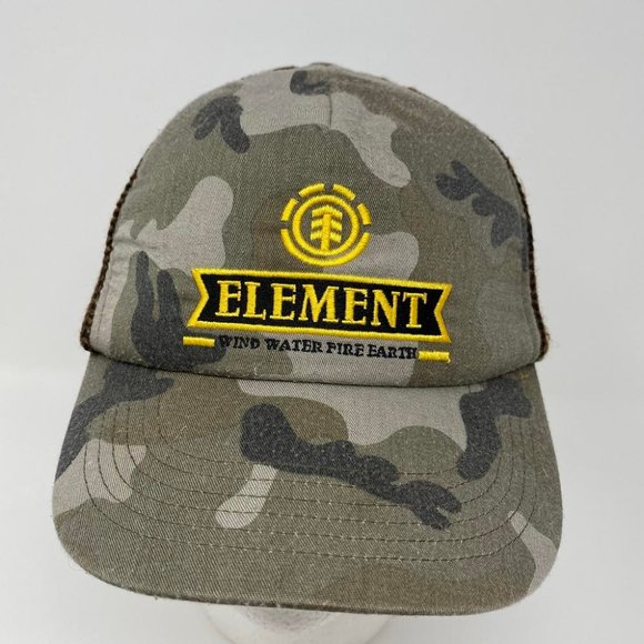 Element Crowns‎ Camo Knit Snapback Hat - Picture 1 of 7